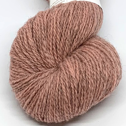 Vidde lamullgarn, pudderrosa