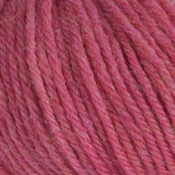 Lanolin Wool - Bringebær melert
