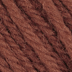 Lanolin Wool - Mørk rust