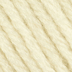 Lanolin Wool - Ubleket hvit