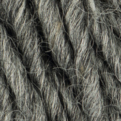 Alpakka Tweed - Mørk grå