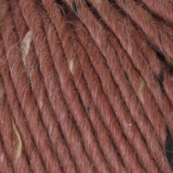 Alpakka Tweed - Mørk rust