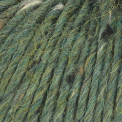 Alpakka Tweed - Furugrønn