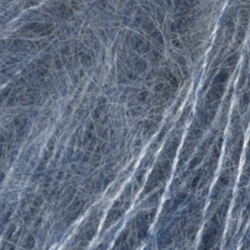 Tynn Kidsilk Erle - Denim melert