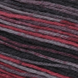 Stripy Tynt Strømpegarn - Blå/Pink striper