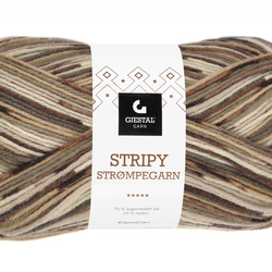 Stripy Strømpegarn