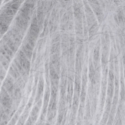 Lace Kid Mohair - Lys grå melert