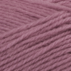 Merino Babyull - Mørk rose