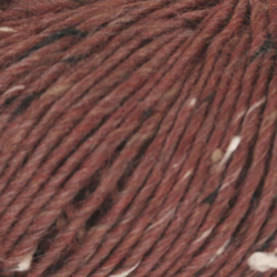 Alpakka Tweed Classic - Mørk rust