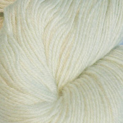 Hjerte superwash 12/4, Ubleket hvit