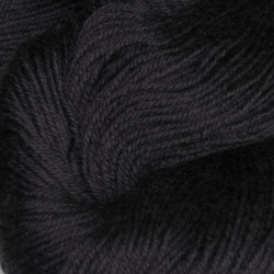 Hjerte superwash 12/4, Svart