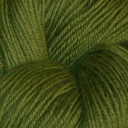 Hjerte superwash 12/4, Olivengrønn