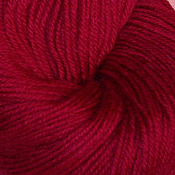 Hjerte superwash 12/4, Mørk roserød