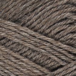 Rubin Superwash - Mørk brun melert