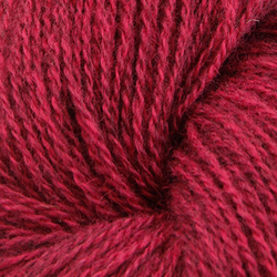 Tinde pelsullgarn Mørk rosa